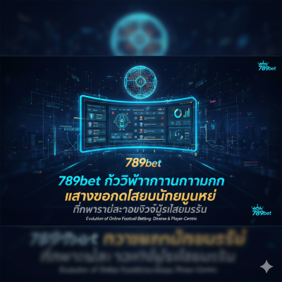 789bet กับวิวัฒนาการของการแทงบอลออนไลน์ยุคใหม่ ที่หลากหลายและตอบโจทย์ผู้เล่นมากขึ้น